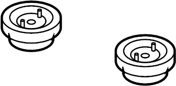 Differential Assembly Upper Bushing 3C0-599-437-D - View 2