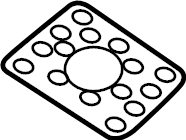 Escutcheon WHT-005-350 - View 14