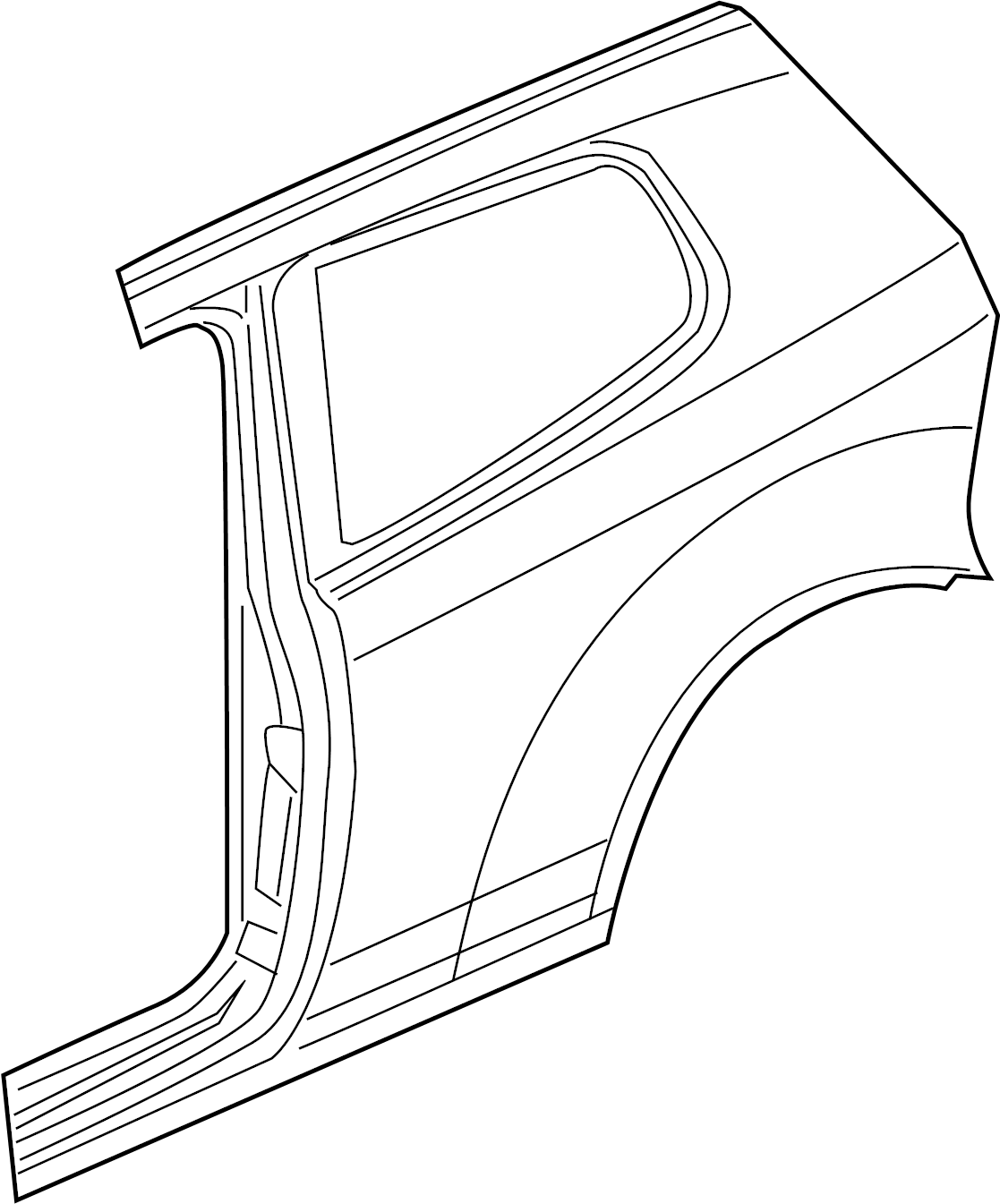 Quarter Panel 5K3-809-843 - View 5