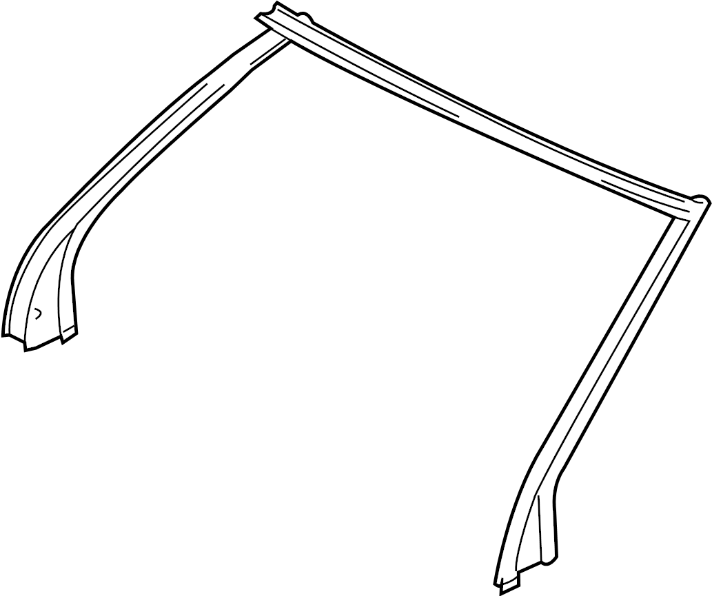 Weatherstrip 1Q0-871-409-M-5AP - View 6