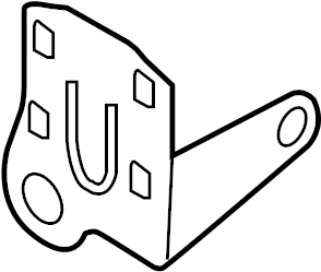 Air Temp Sensor Bracket 5N0-820-536 - View 3