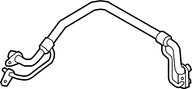 A/C Refrigerant Suction Hose 5WB-816-738-C - View 2