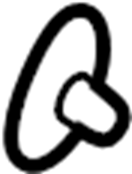 Insert Panel Plug 357-863-119-01C - View 3