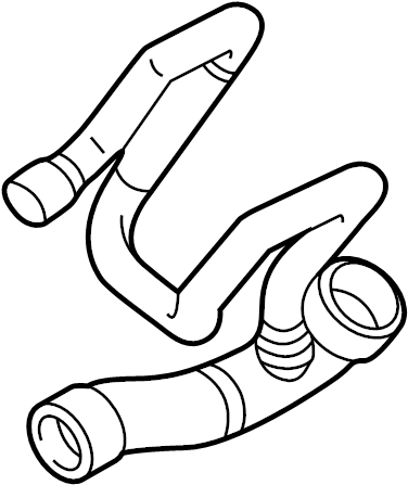 Rear Hose 4B0-145-832-B - View 2