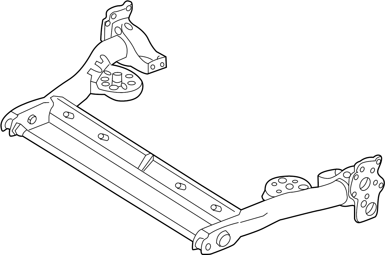 Axle Beam 8E0-500-051-T
