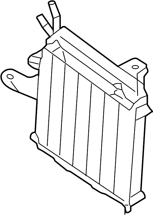Auxiliary Radiator 1K0-121-212-C - View 2