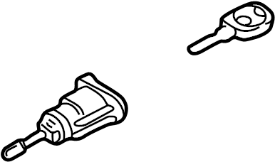 Lock Cylinder 3B0-837-167-G - View 4