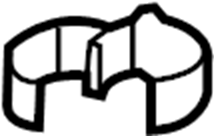 Temp Sensor Bracket 5Q0-121-093-CM - View 10