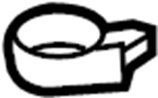 Temp Sensor Bracket 5Q0-121-093-CM - View 3