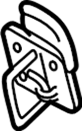 Safety Catch 5G0-823-186-B - View 6