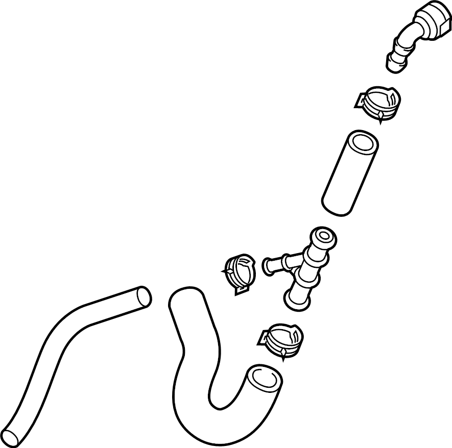 Heater Hose 5Q0-122-073-AB - View 10