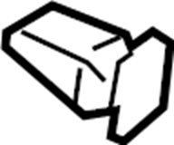 Upper Center Pillar Trim Clamp 4A0-867-276-C - View 7