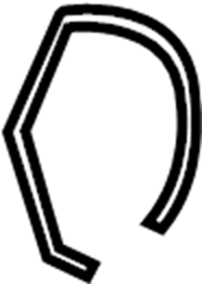 Connector Hose Retainer Clip 1K0-145-769-H - View 2