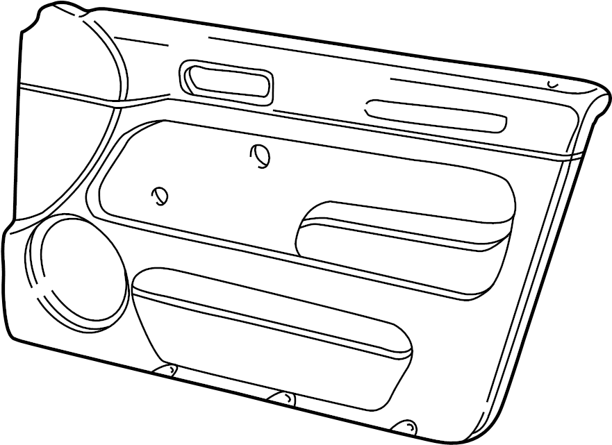 Door Trim Panel 1J3867011BRJGH