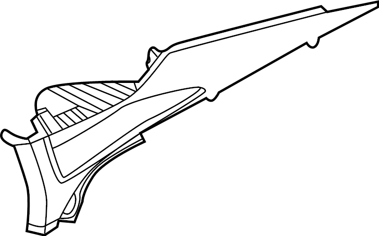 Upper Quarter Trim 17A-867-287-C-RM5 - View 3