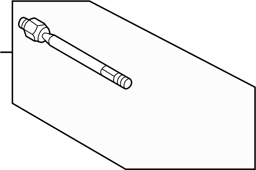 Steering Tie Rod Assembly 7L0-422-803-D