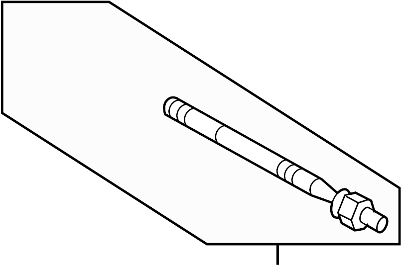 Steering Tie Rod Assembly 7L0-422-803-D - View 3