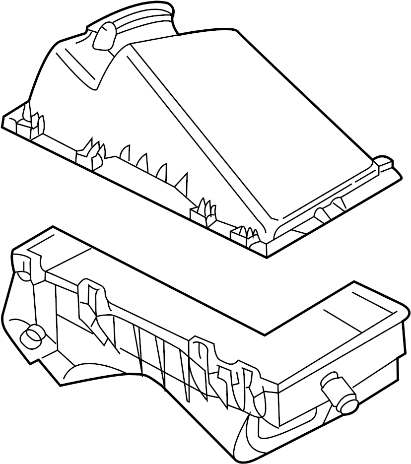 Air Cleaner Assembly 8L0-133-837-L - View 3