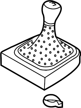 Shift Knob 5K0-711-113-T-XPR