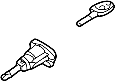 Lock Cylinder 107-837-167-KM - View 3