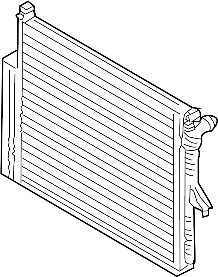 Radiator 7L0-121-253-A - View 3