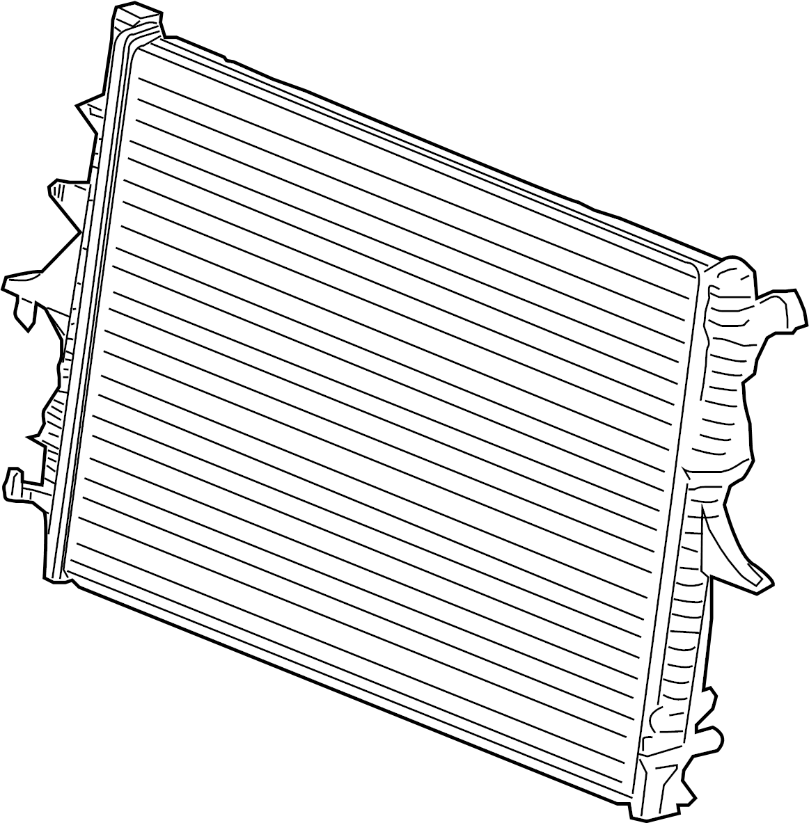 Radiator 7L0-121-253-A - View 8
