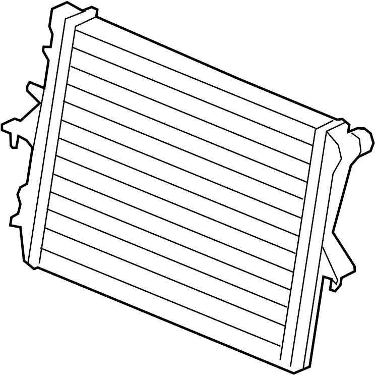 Radiator 7L0-121-253-A - View 5