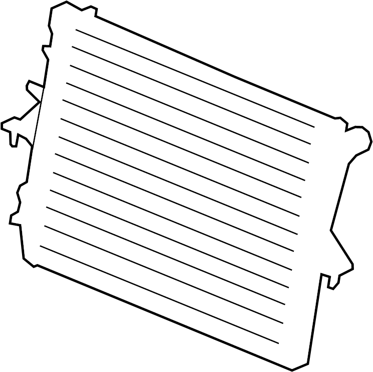 Radiator 7L0-121-253-A - View 7