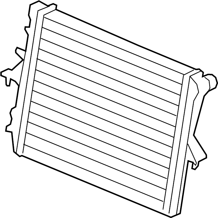 Radiator 7L0-121-253-A - View 4