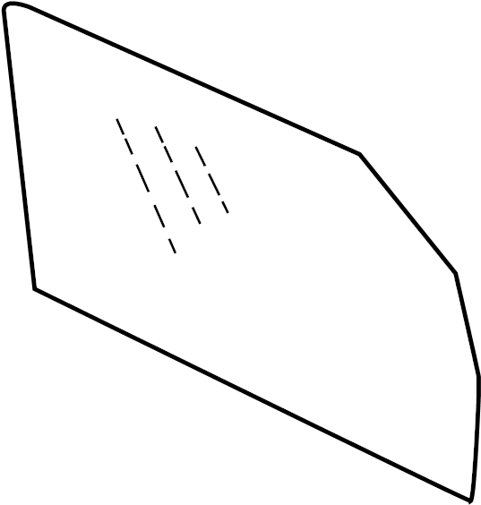 Door Glass 7L6-845-206-E - View 3