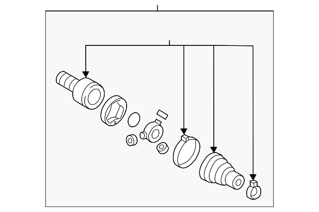 Inner Joint Assembly 5QM-498-103-A