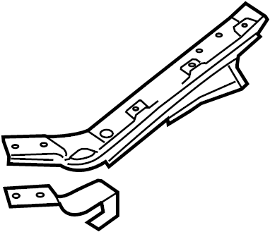 Upper Rail 5K0-809-146 - View 4