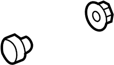 Seat Belt Receptacle 1K0-857-739-M-QVZ - View 9