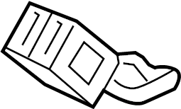 Seat Belt Receptacle 1K0-857-739-M-QVZ - View 2