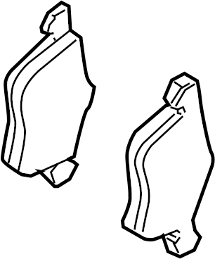 Brake Lining 4E0-698-151-Q - View 2