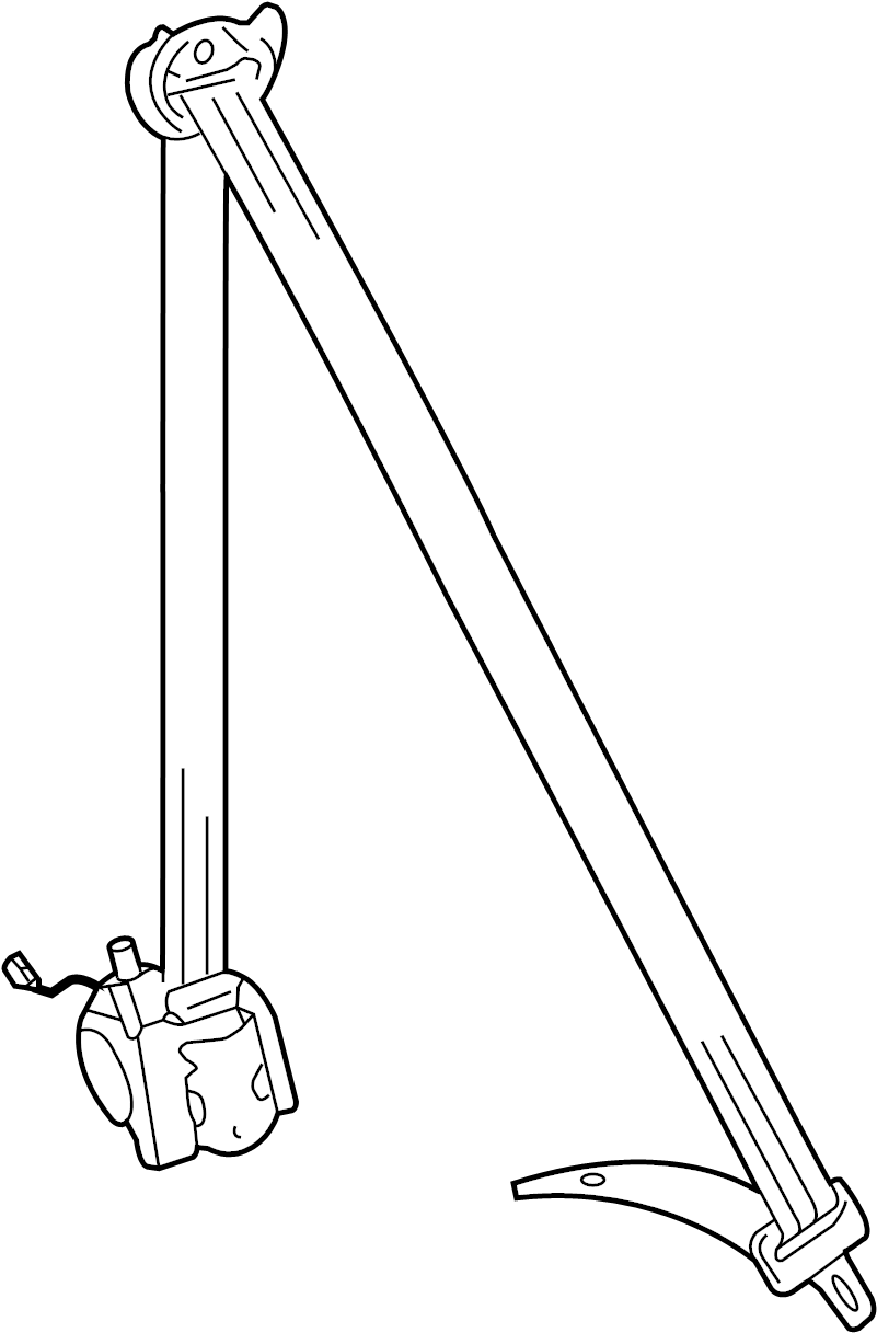 Seat Belt Assembly 3C1-857-705-R-RAA