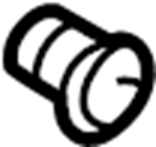 Connector Pipe Grommet 058-133-859-A