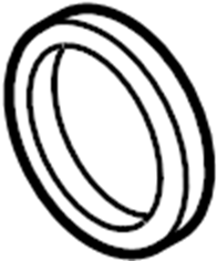 Engine Coolant Thermostat Gasket 07K-121-119-A - View 2