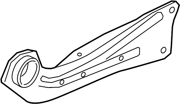 Trailing Arm 5Q0-505-223-D - View 2