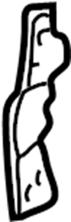 Release Handle Side Bracket 1C0-823-573-A - View 3