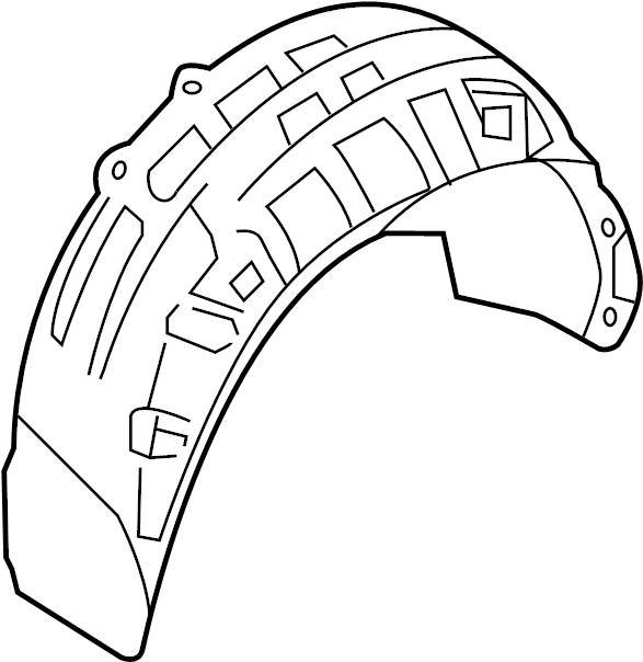 Wheelhouse Liner 5G0-810-971-E - View 8