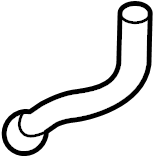 Drain Hose 3C8-827-861-A - View 5