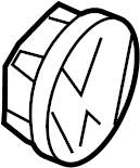 Center Cap 3C0-601-149-N-88Z - View 2