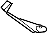 Upper Bracket 1C0-821-227-E - View 3