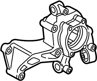 Steering Knuckle 1K0-505-433 - View 4