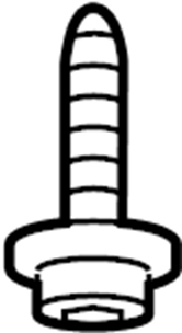 Wheelhouse Liner Clip 7B0-857-107 - View 6