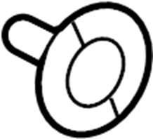 Wheelhouse Liner Clip 7B0-857-107 - View 10