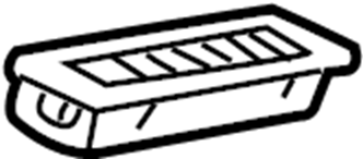 Air Outlet 701-819-071-E91 - View 2