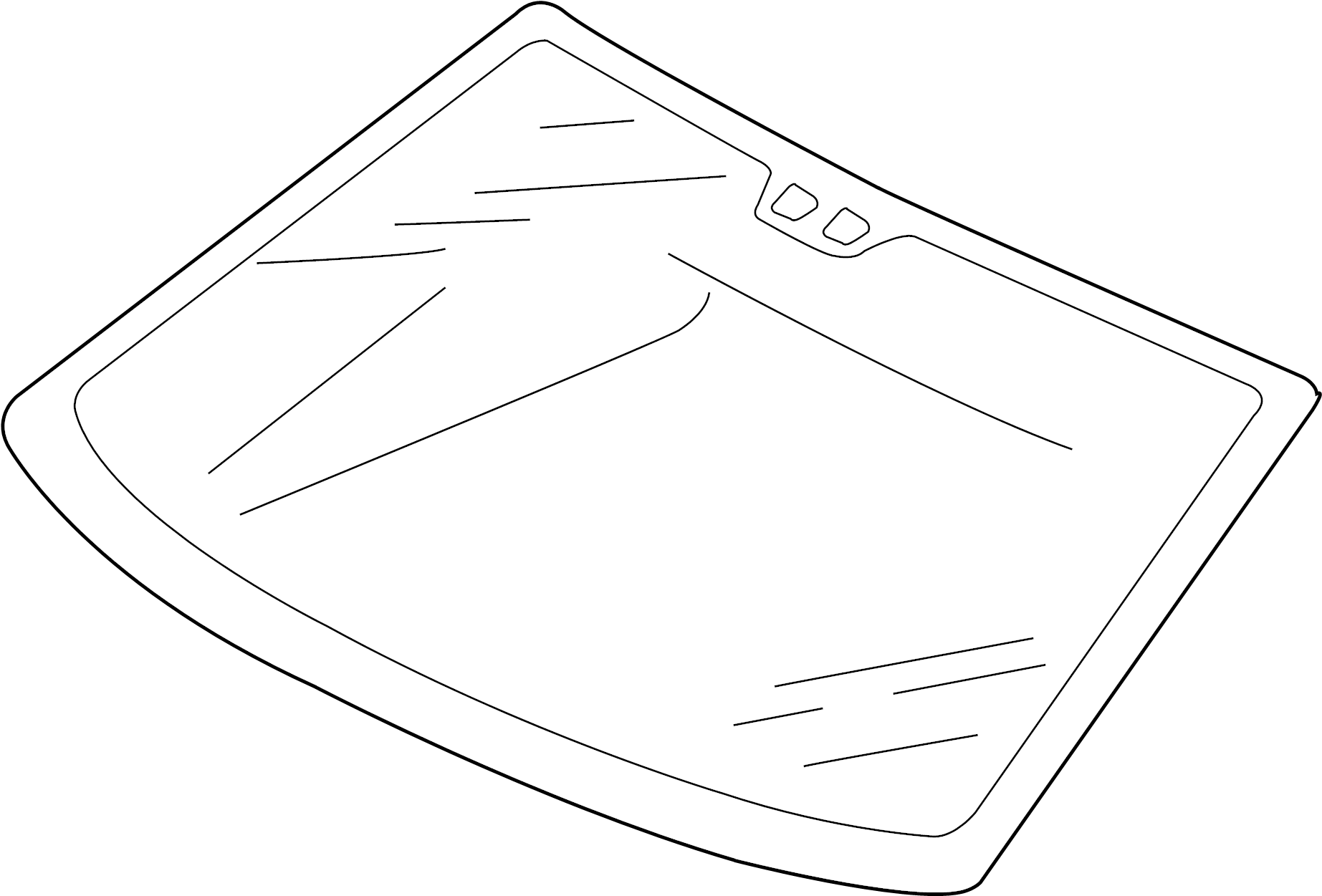 Windshield 3D1-845-011-AR