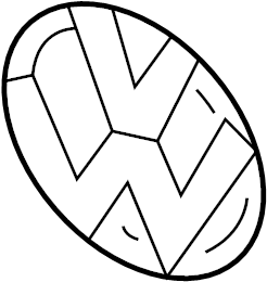 Emblem 3B0-853-630-FCS